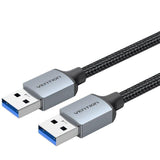 Cable Usb 3.0 Vention Ctshh Usb Macho Usb Macho 5gbps 2m Negro