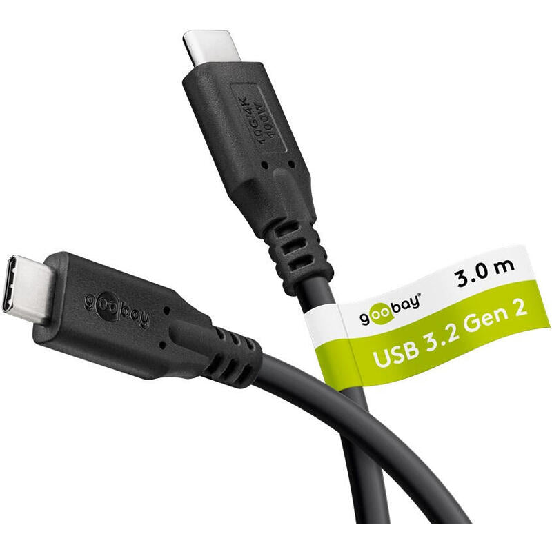 Cable Usb 3.2 Gen2 C C (Thunderboldt) 100w 10 Gbps 4k 60hz