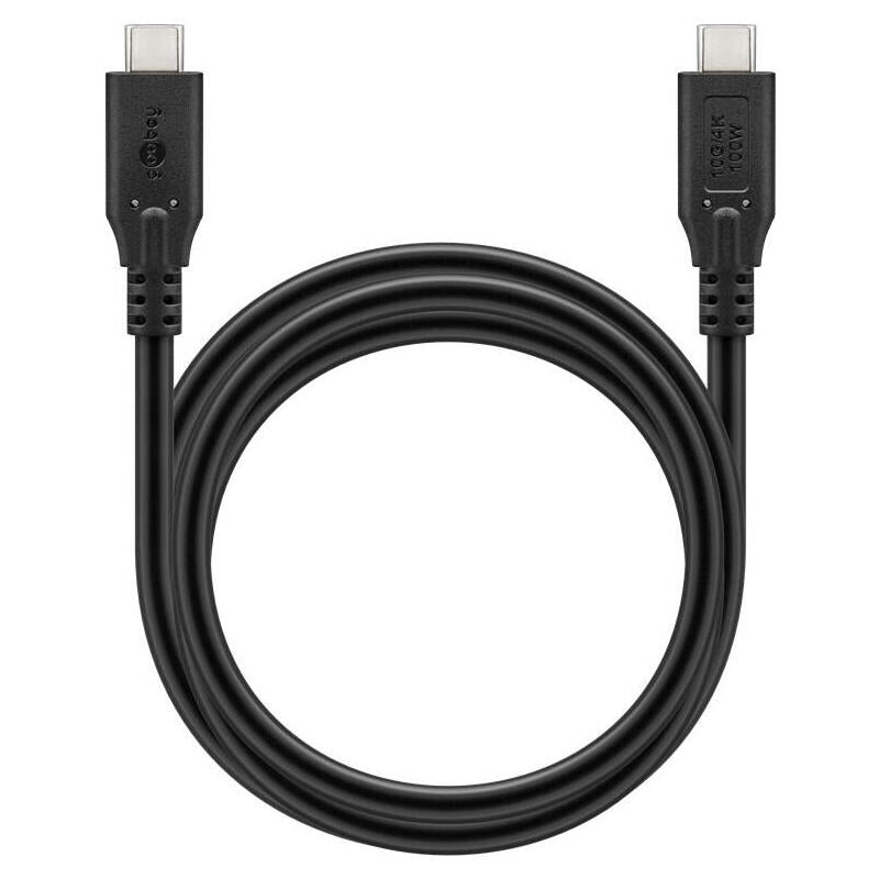 Cable Usb 3.2 Gen2 C C (Thunderboldt) 100w 10 Gbps 4k 60hz
