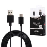 Cable Usb-C 5V 2A 2M En Negro