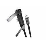 Cable Usb-C A Usb-C Vakoss Tc-U570 Con Función De Soporte, 100 W, 1 M, Negro