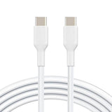 Cable Usb C Carga Rápida De 87w 1.80m Blanco
