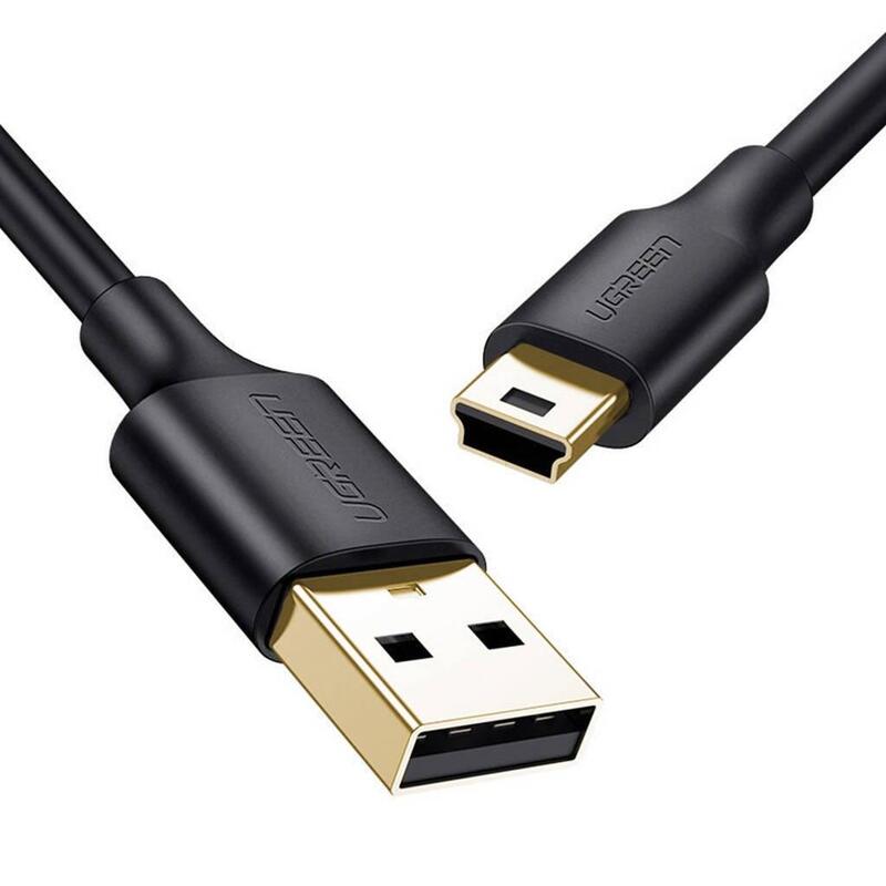 Cable Usb - Mini Usb 480 Mbps 2 M Us132 (Negro) De Ugreen