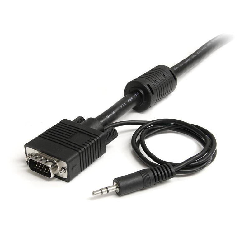 Cable Vga Con Audio 5m Startech