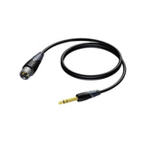 Cable Xlr Macho - 6,3 Mm Jack Macho Stereo 1,5 M - Cla724/1.5