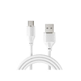 Xo Nb291 Cable Usb-A Macho A Usb-C - Carga Y Transmision De Datos Alta Velocidad - 6a - 1m - Blanco