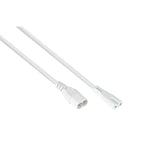 Cablemeimer Euro-Verläng. Mecker C8 An C7, Blanco, 0,5m