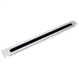 Value 19-Zoll-Cabledurchfhrung 1 He Mit Brstendichtung, Grau