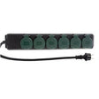 EAN 4008297124696 - REV 0512469555 base múltiple 1,4 m 6 salidas AC Interior / exterior Negro imagen 1