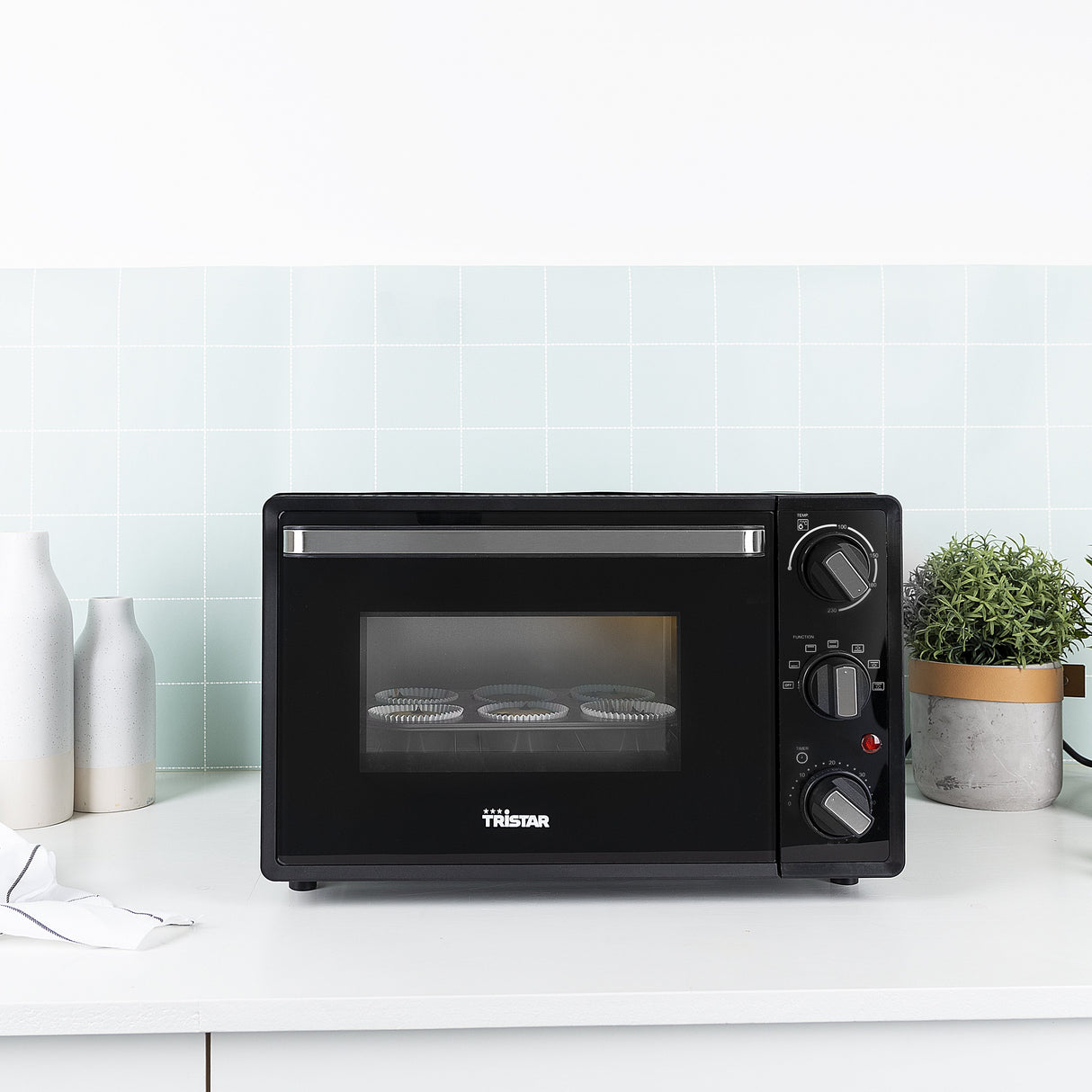 EAN 8713016091680 - Tristar OV-3622 horno tostador 19 L 800 W Negro imagen 14