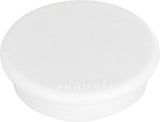 Franken Gmbh Franken - Magnet - 3,8 Cm Diámetro - Blanco (Paquete De 10)
