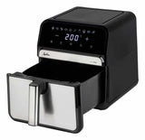 Jata Air Fryer 8l 10 Programs 200ºc Max 2100w Black-Silver Jefr1242