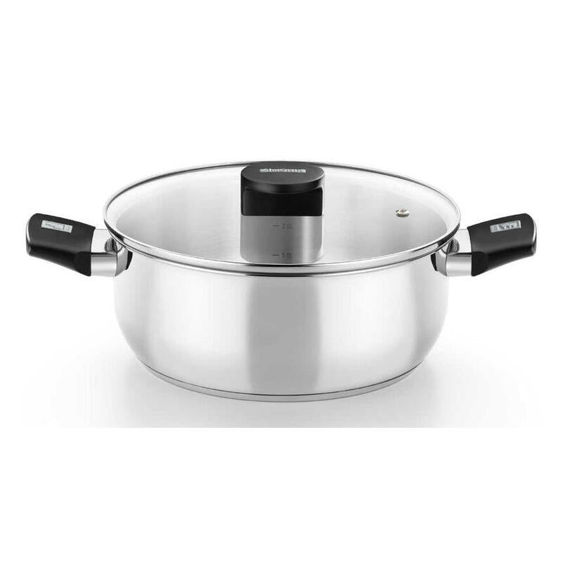 Cacerola Monix Elite M240320 Ø20cm Aluminio Fundido Apta Para Inducción