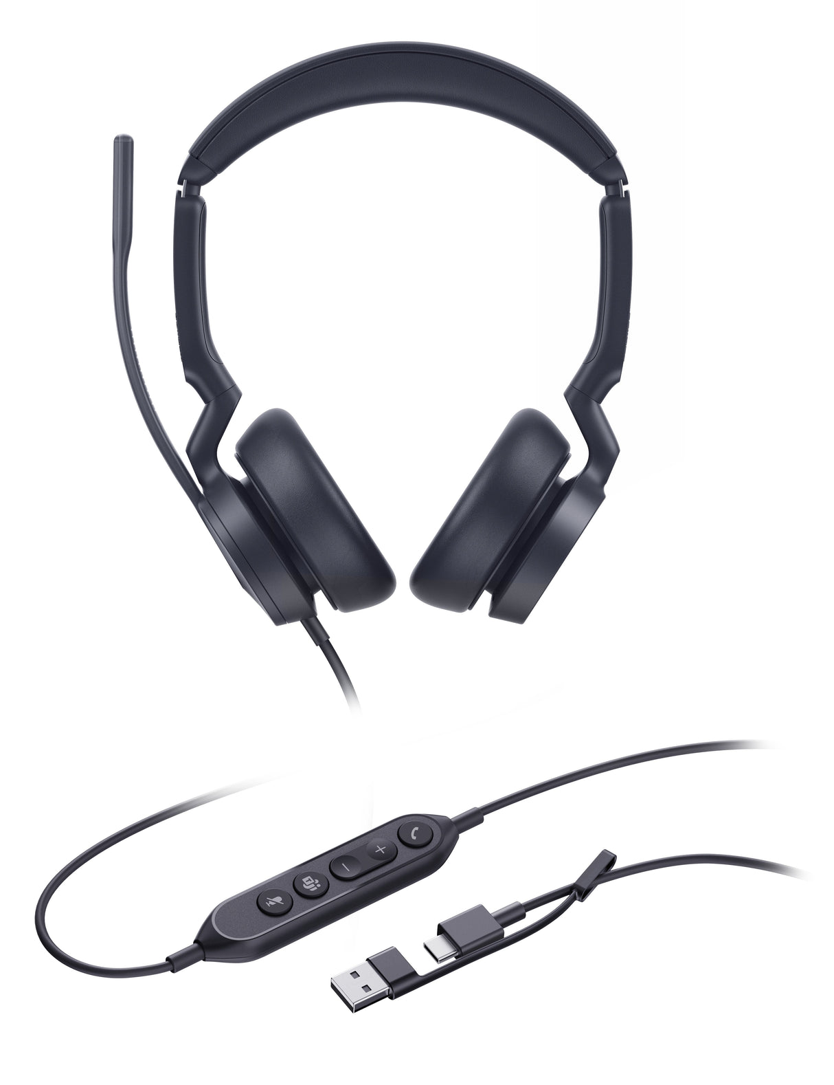 EAN 6938818322561 - Yealink UH46 Dual Teams USB-C/A Auriculares Alámbrico Diadema Oficina/Centro de llamadas USB Type-C / USB imagen 1