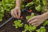Gardena Micro-Drip-System Pieza En T 13 Mm (1/2") > 4,6 Mm (3/16"), Conexión (Gris Oscuro, 5 Piezas