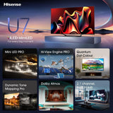 EAN 6942351404738 - Hisense 85U7NQ 2,16 m (85") 4K Ultra HD Smart TV Wifi Antracita 1500 cd / m² imagen 4