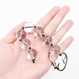 Cadena Anal Con Bolas De Cristal 4 Tamaños Talla (Interno):S
