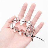 Cadena Anal Con Bolas De Cristal 4 Tamaños Talla (Interno):S