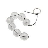 Cadena Anal Con Bolas De Cristal 4 Tamaños Talla (Interno):S