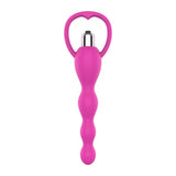 Cadena Anal Con Vibración Rosa