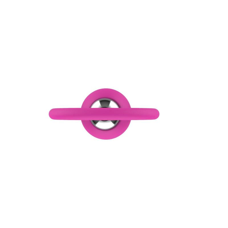 Cadena Anal Con Vibración Rosa