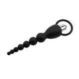 Cadena Anal Elite Power 19.5 Cm Silicona Negro