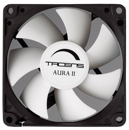 Tacens Ventilador Interno Caja 3 Auraii 8x8 12db, Fluxus Bearing, Antivibration Pad  Bajo Ruido