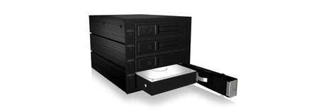 EAN 4250078169529 - ICY BOX IB-564SAS-12G unidad de disco multiple Negro imagen 3