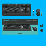 EAN 5099206077393 - Logitech 920-008677 teclado Ratón incluido Universal RF inalámbrico QWERTZ Suizo Negro imagen 14