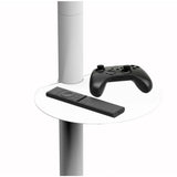 Techly Floor Stand With Trolley Shelf Lcd Led Plasma Tv 37inch-86" White