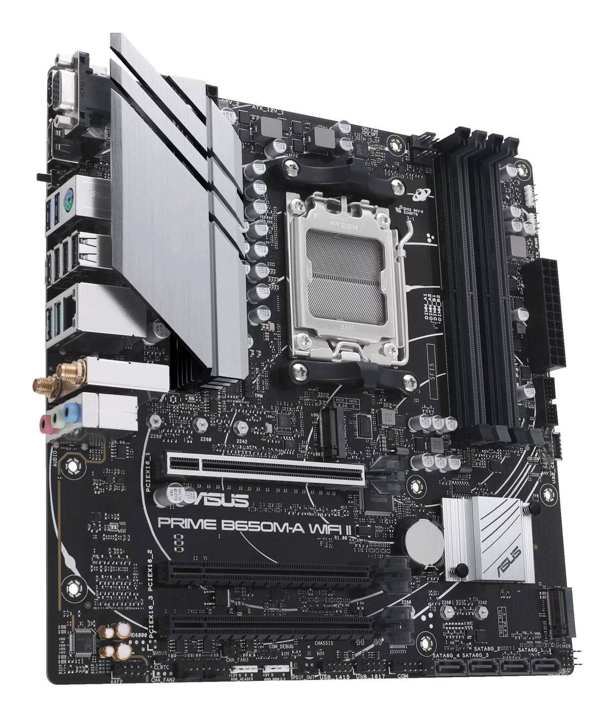 Placa Base Asus Prime B650m-A Wifi Ii Socket Am5 Micro Atx