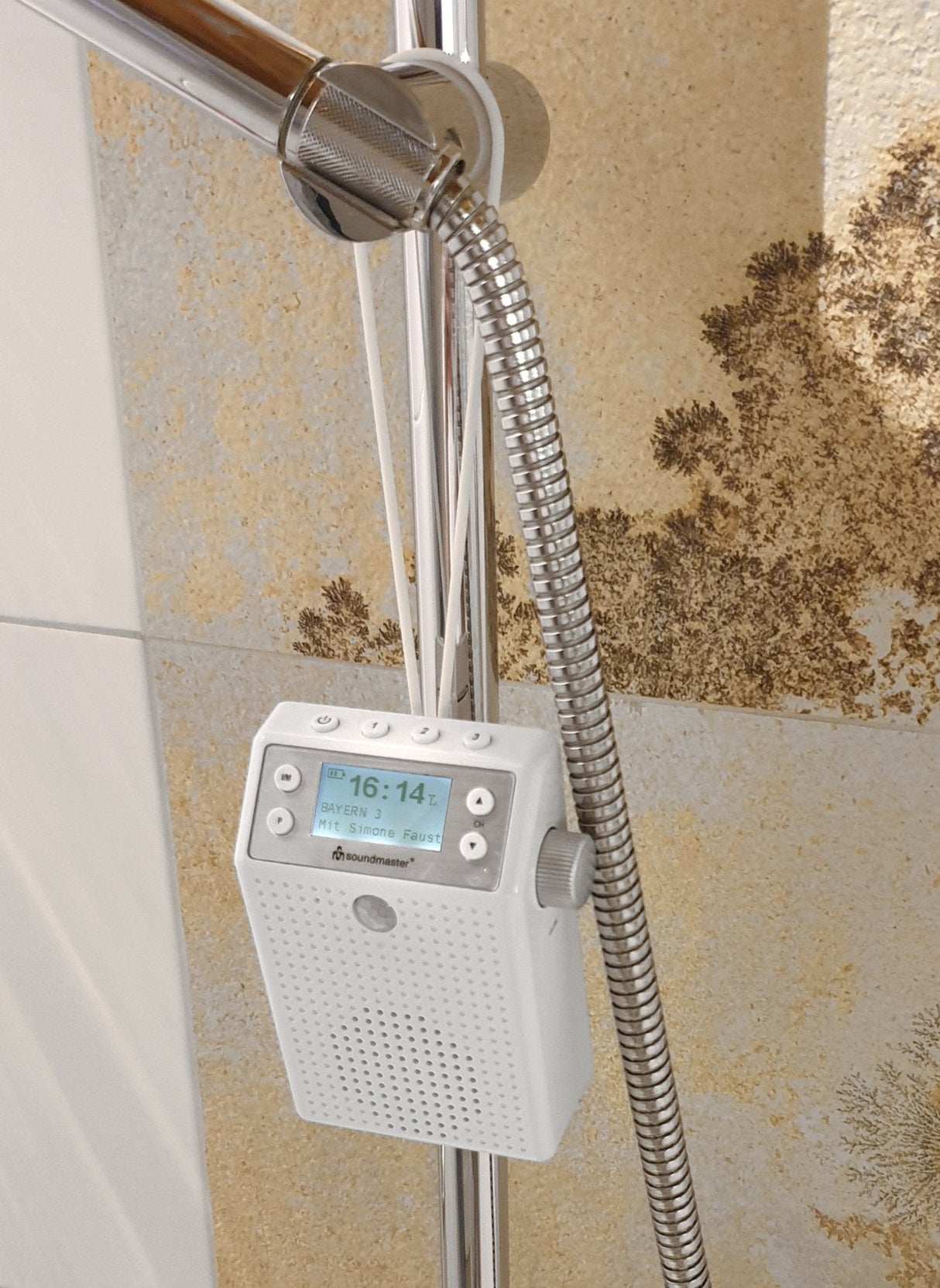 Soundmaster Dab60we Socket Radio Dab+, Fm Bluetooth, Usb Hands-Free Function, Incl. Microphone, Spla