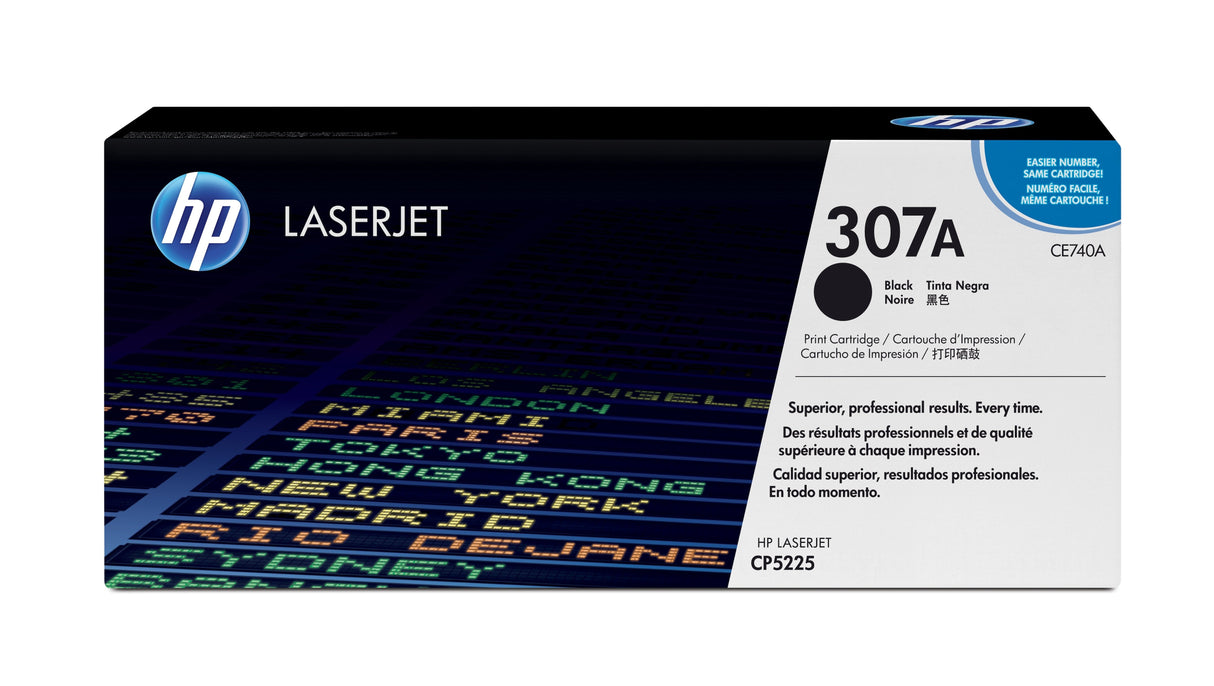EAN 0884420306184 - HP 307A Black Original LaserJet Toner Cartridge cartucho de tóner 1 pieza(s) imagen 1
