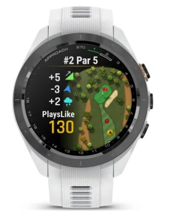 Reloj Smartwatch Approach S70 42mm Garmin - Blanco