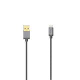 Cable Hama 00200501 De Conector Lightning 0,75 M Antracita