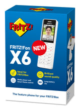 EAN 4023125030109 - Fon X6 Teléfono DECT Identificador de llamadas Blanco imagen 5