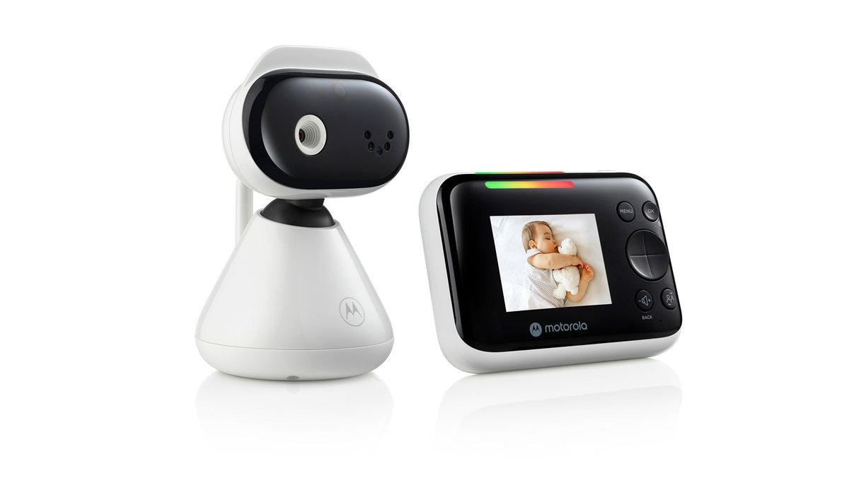 Monitor Para Bebés Con Video Motorola Pip1200 2.8", Blanco Negro