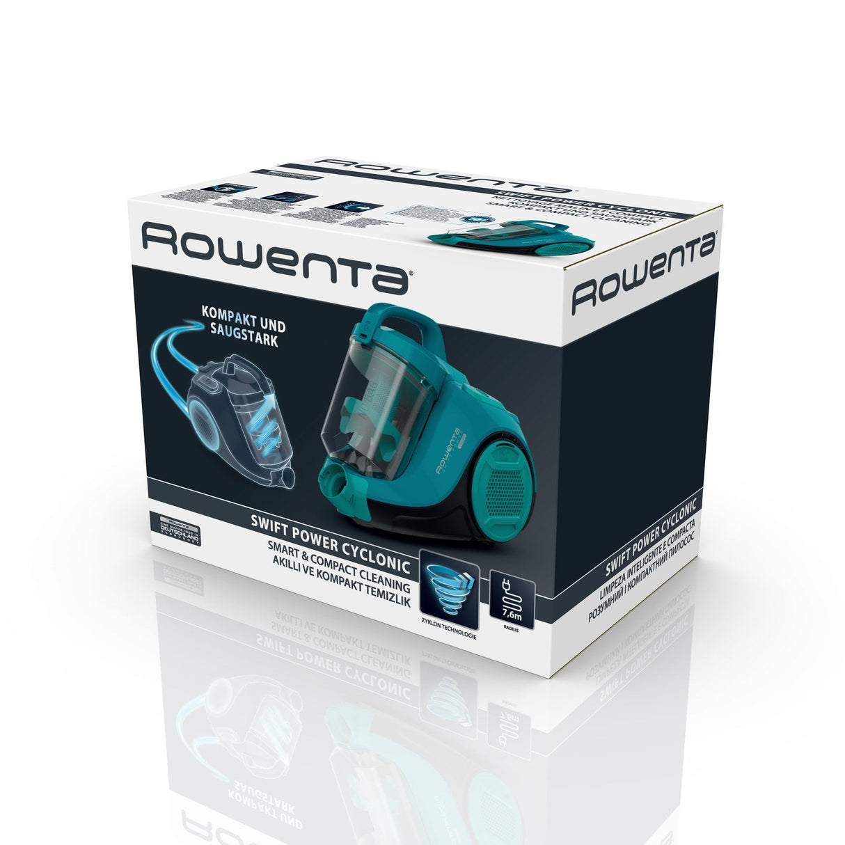 Aspirador De Trineo Rowenta Swift Power Cyclonic Ro2932ea 750w