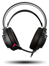 Auriculares Micro Krom Kappa Gaming Rgb 50mm/Rgb Led/ Microfono Flexible/Usb/Jack 3.5mm Nxkromkappa