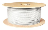 S-Impuls Sat-Cable Coaxial 1,0 4,6, 3-Vías.Apantallado, 128x0,12mm Alu-Geflecht, 2x Doppelt Kaschierte Alu Lámina, Digital, Class A+, Ccc, >110db