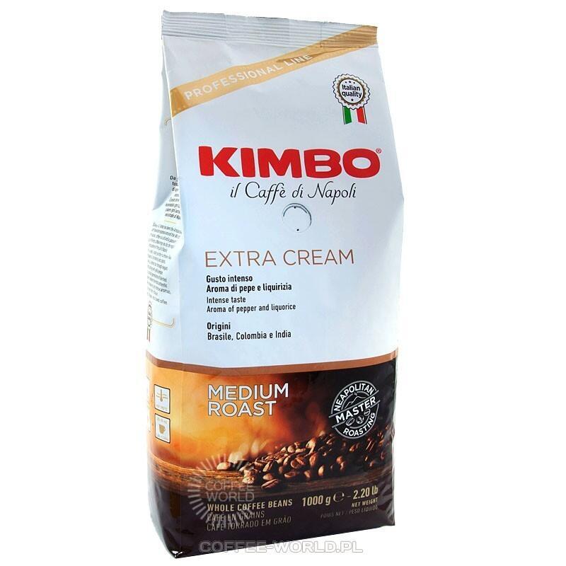 Café En Grano Kimbo Extra Creme 1 Kg