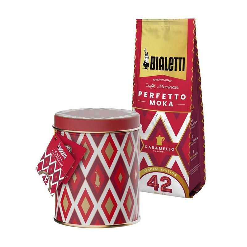 Café Molido Bialettimoka Perfetto Caramello 250g Z Puszka
