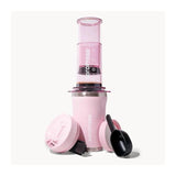 Cafetera Aeropress Go Plus Con Taza Térmica Rosa De 475 Ml