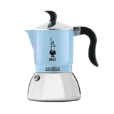 Cafetera Bialetti Primavera Fiammetta Inducción Azul 2tz Café 100ml