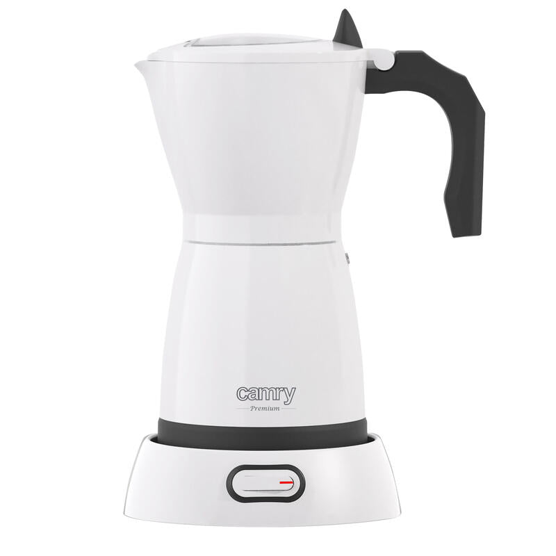 Cafetera  Camry Cr 4415 W  Moka Eléctrica Blanco Negro