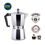 Cafetera De Aluminio 12 Tazas Edm