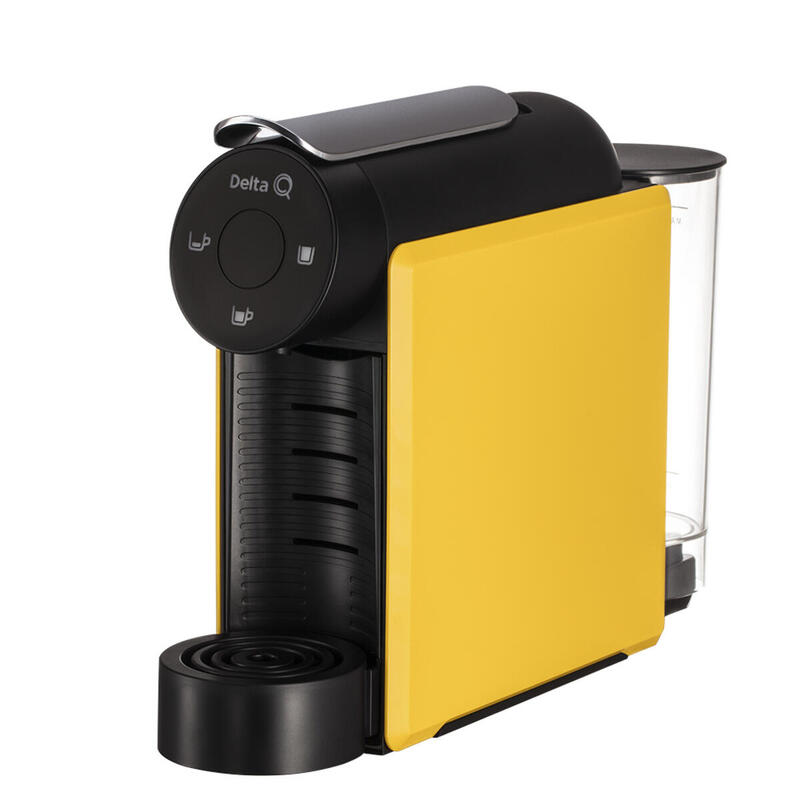 Cafetera De Cápsulas Delta Mini Qool Amarilla