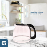 Cafetera De Goteo Grunkel Caf-Naroma 12 Tazas Negra