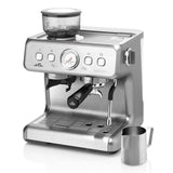 Cafetera  Eta Eta718190000 Espresso Baricelo 1550w, Depósito De Agua 2,8 L, Acero Inoxidable