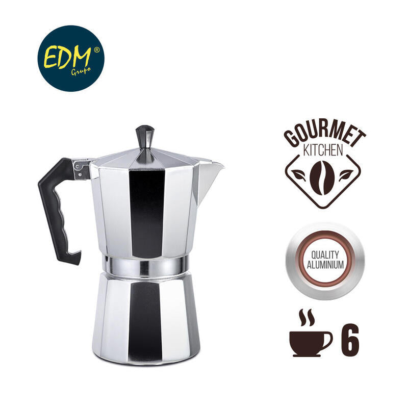 Cafetera Italiana Edm - 6 Tazas